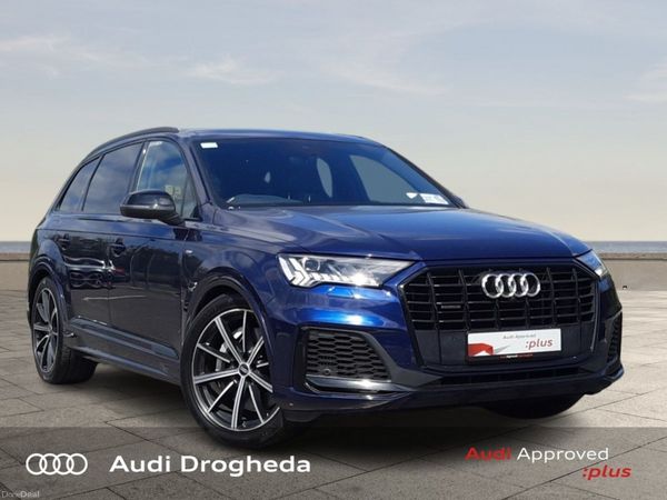 Audi Q7 SUV, Petrol Plug-in Hybrid, 2021, Blue