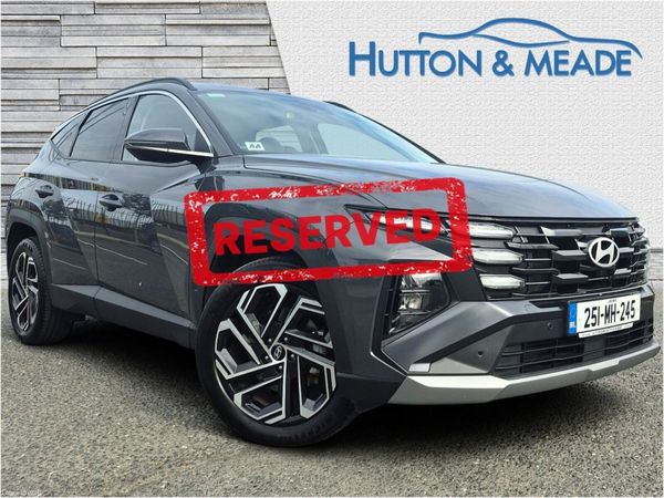 Hyundai Tucson SUV, Petrol Plug-in Hybrid, 2025, Grey