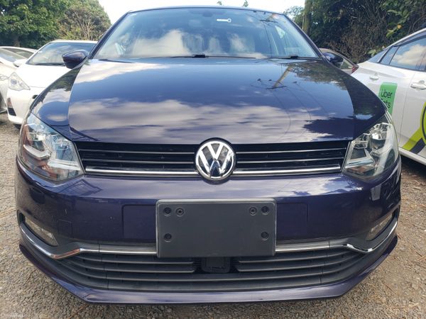 Volkswagen Polo Hatchback, Petrol, 2016, Blue