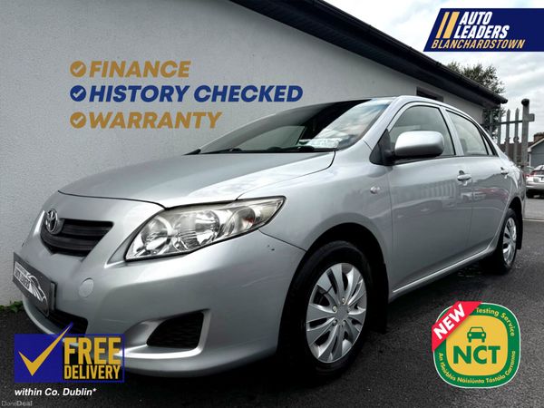Toyota Corolla Saloon, Petrol, 2007, Silver