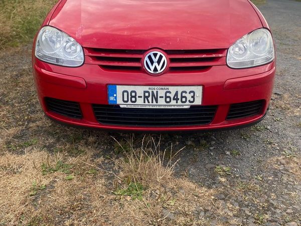 Volkswagen Golf Hatchback, Diesel, 2008, Red