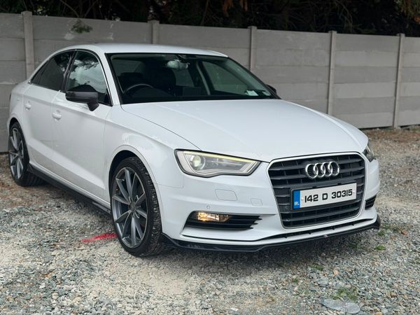 Audi A3 Saloon, Petrol, 2014, White