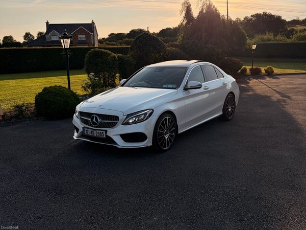 Mercedes-Benz C-Class Saloon, Diesel, 2017, White