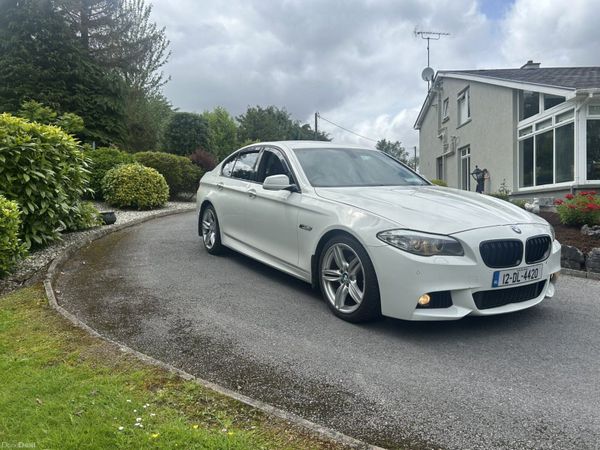 BMW 5-Series Saloon, Diesel, 2012, White