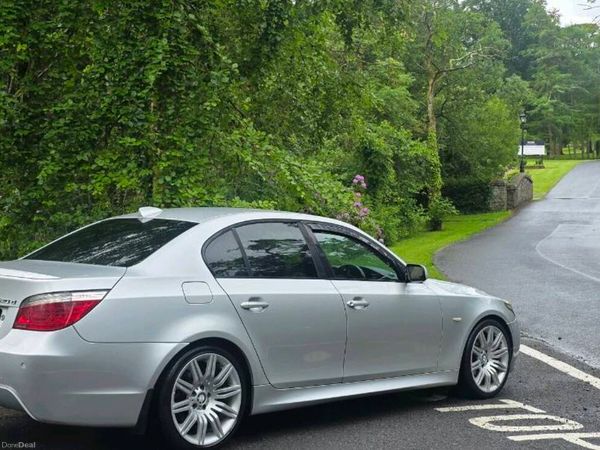 BMW 5-Series Saloon, Diesel, 2009, Silver
