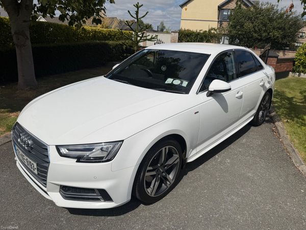 Audi A4 Saloon, Diesel, 2017, White