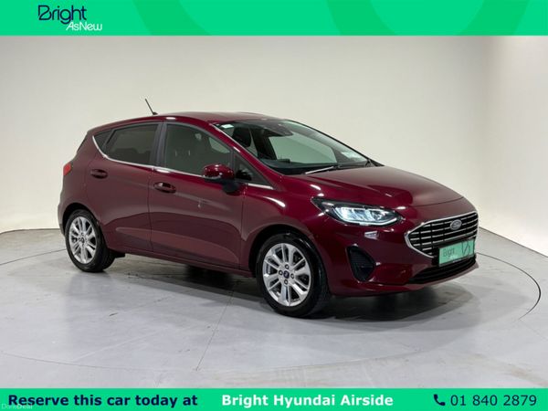Ford Fiesta Hatchback, Petrol, 2022, Red