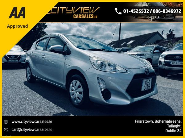 Toyota Aqua Hatchback, Petrol Hybrid, 2016, Silver
