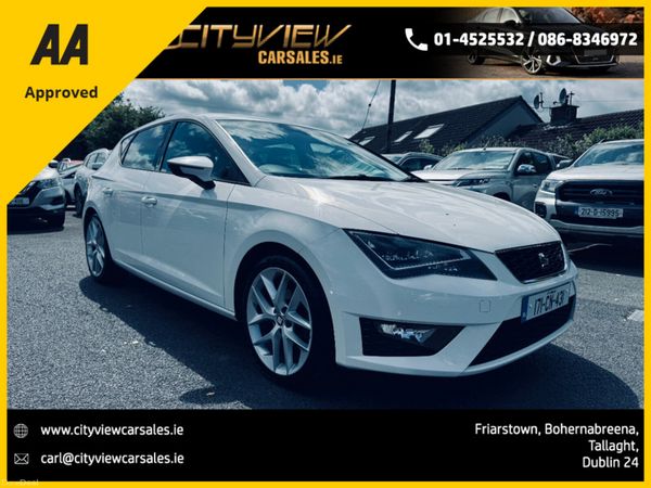 SEAT Leon Hatchback, Diesel, 2017, White