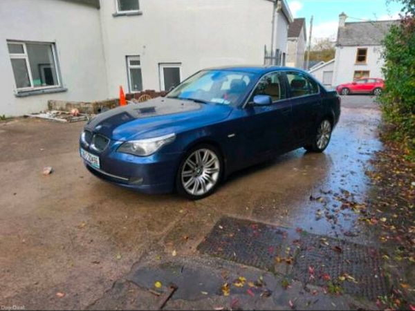BMW 5-Series Saloon, Diesel, 2008, Blue