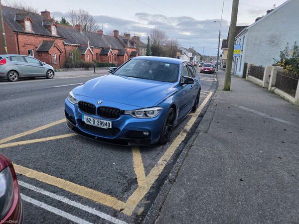 BMW 3-Series Saloon, Petrol Plug-in Hybrid, 2016, Blue