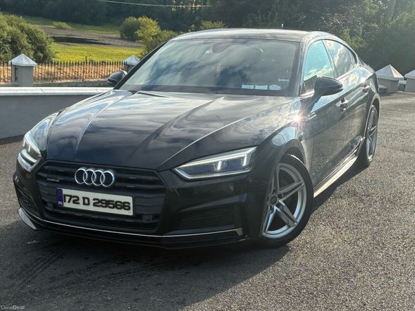 Audi A5 Hatchback, Diesel, 2017, Black