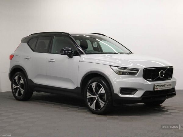 Volvo XC40 SUV, Petrol Hybrid, 2022, Silver