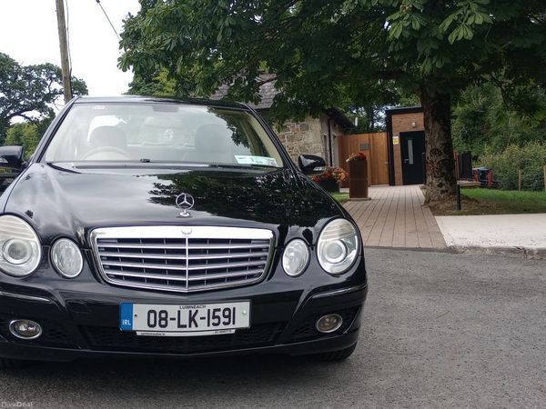 Mercedes-Benz E-Class Saloon, Petrol, 2008, Black