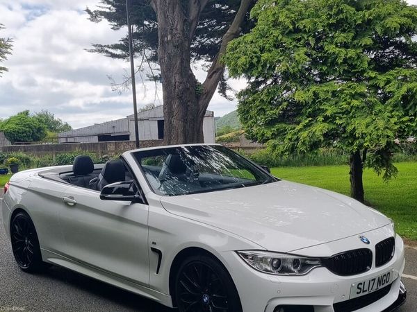 BMW 4-Series Convertible, Diesel, 2017, White