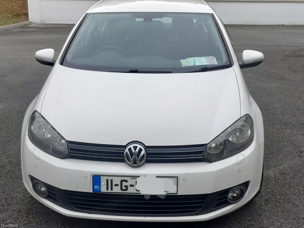 Volkswagen Golf Hatchback, Diesel, 2011, White