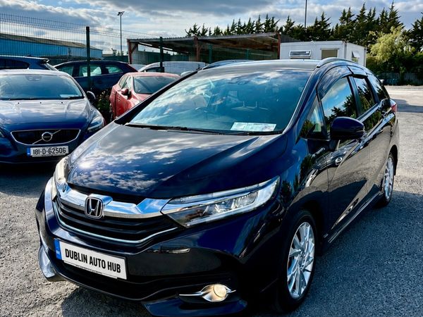 Honda Shuttle MPV, Petrol Hybrid, 2016, Black