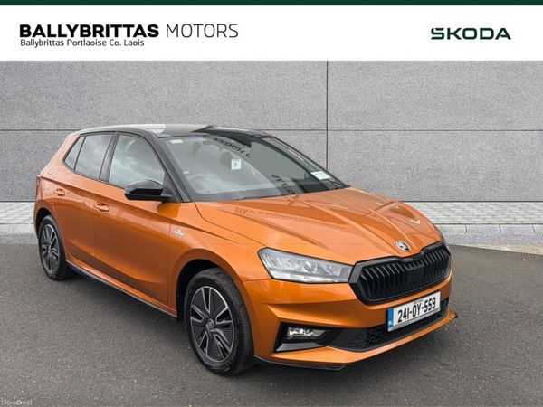Skoda Fabia Hatchback, Petrol, 2024, Orange