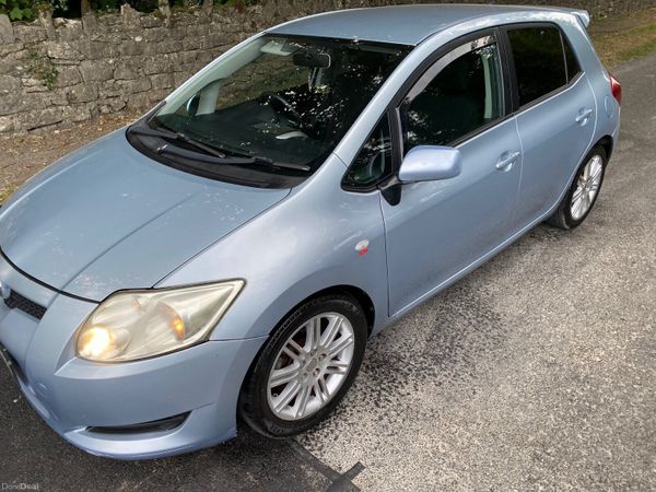 Toyota Auris Hatchback, Petrol, 2008, Blue