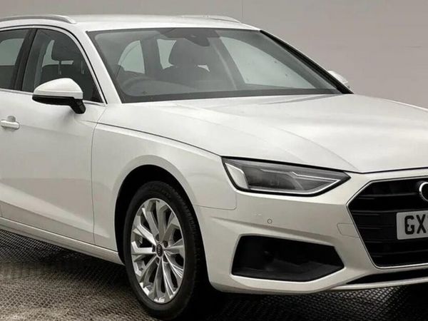 Audi A4 Estate, Diesel Hybrid, 2023, White