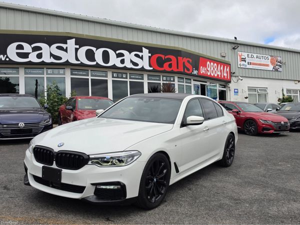 BMW 5-Series Saloon, Diesel, 2017, White