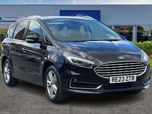 Ford S-Max Estate, Petrol Hybrid, 2023, Black