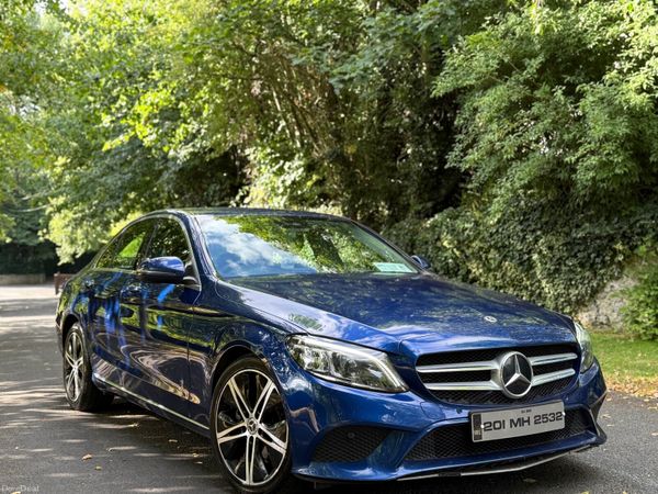 Mercedes-Benz C-Class Saloon, Diesel, 2020, Blue