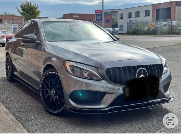 Mercedes-Benz C-Class Saloon, Petrol Plug-in Hybrid, 2017, Grey