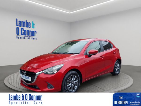 Mazda Demio Hatchback, Petrol, 2017, Red