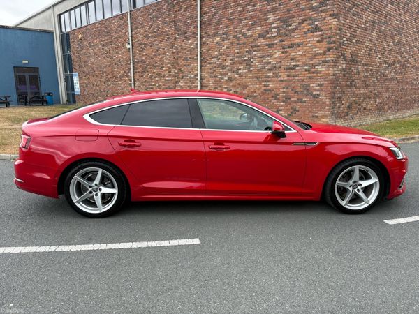 Audi A5 Hatchback, Petrol, 2019, Red