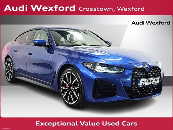 BMW 4-Series Saloon, Diesel, 2022, Blue
