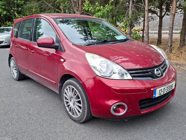 Nissan Note MPV, Petrol, 2012, Red