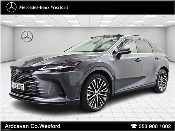 Lexus RX SUV, Petrol Hybrid, 2023, Grey