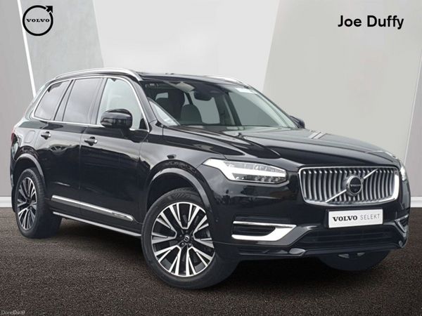 Volvo XC90 SUV, Petrol Plug-in Hybrid, 2023, Black