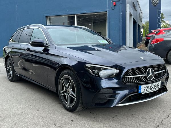 Mercedes-Benz E-Class Estate, Diesel Plug-in Hybrid, 2022, Blue