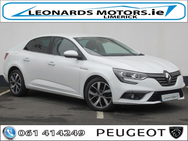 Renault Megane Saloon, Diesel, 2018, White