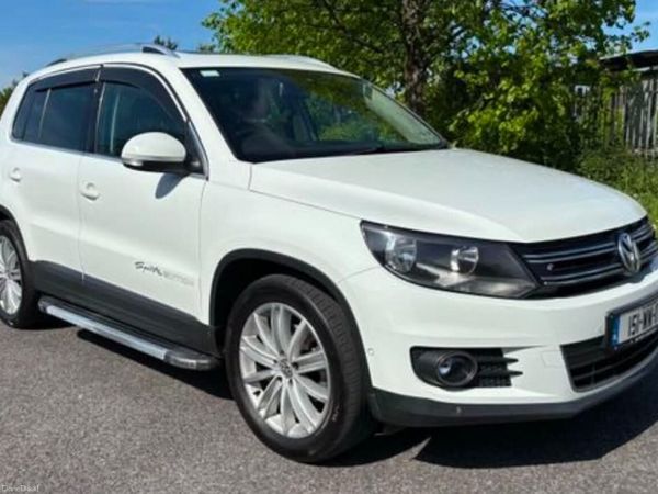 Volkswagen Tiguan SUV, Diesel, 2015, White