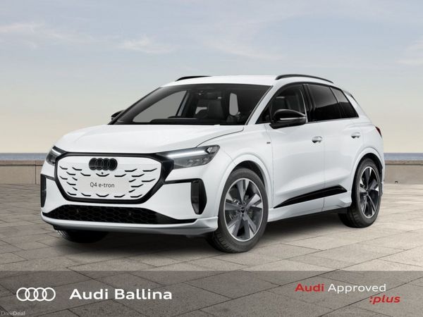 Audi Q4 e-tron SUV, Electric, 2026, White
