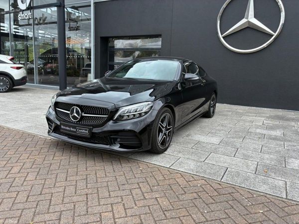 Mercedes-Benz C-Class Coupe, Diesel, 2021, Black