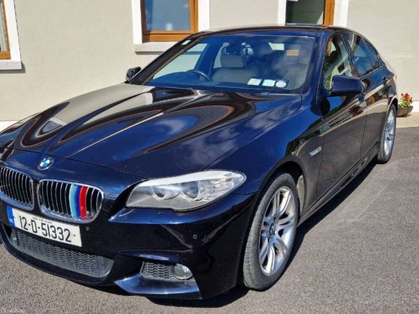 BMW 5-Series Saloon, Diesel, 2012, Black