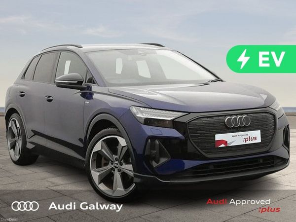 Audi Q4 e-tron SUV, Electric, 2025, Blue