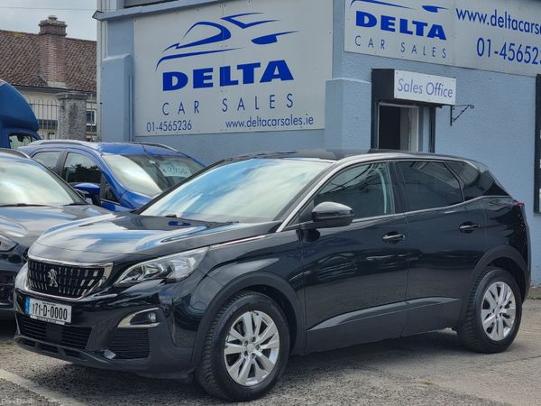 Peugeot 3008 SUV, Petrol, 2017, Black