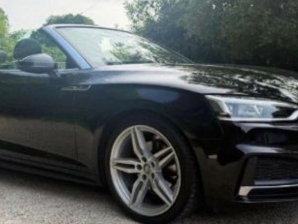 Audi A5 Convertible, Petrol, 2019, Black