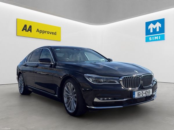 BMW 7-Series Saloon, Diesel, 2016, Black