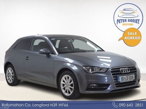 Audi A3 Hatchback, Diesel, 2015, Grey