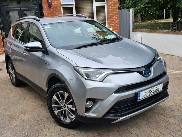 Toyota RAV4 SUV, Petrol Hybrid, 2018, Grey