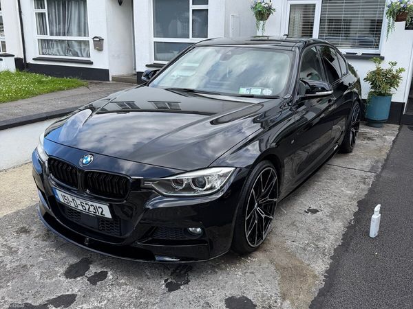 BMW 3-Series Saloon, Diesel, 2015, Black