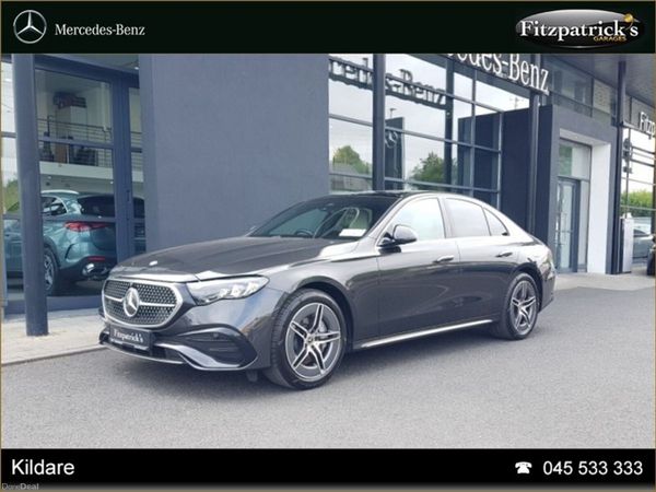 Mercedes-Benz E-Class Saloon, Diesel Plug-in Hybrid, 2025, Grey