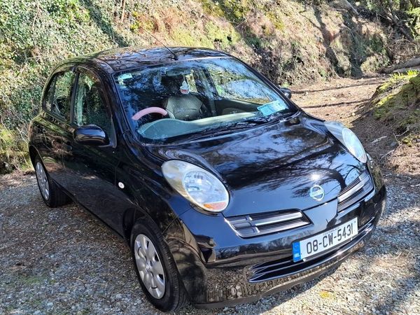 Nissan March Hatchback, Petrol, 2008, Black