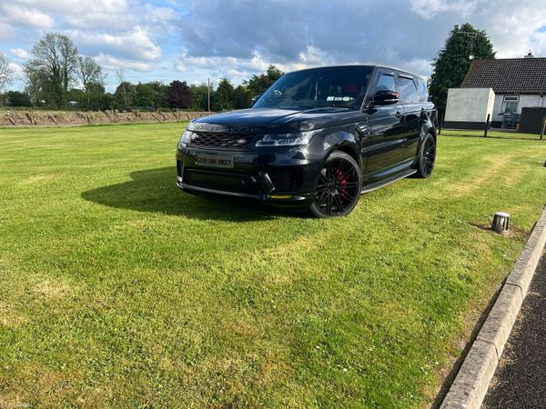 Land Rover Range Rover Sport SUV, Petrol Plug-in Hybrid, 2022, Black